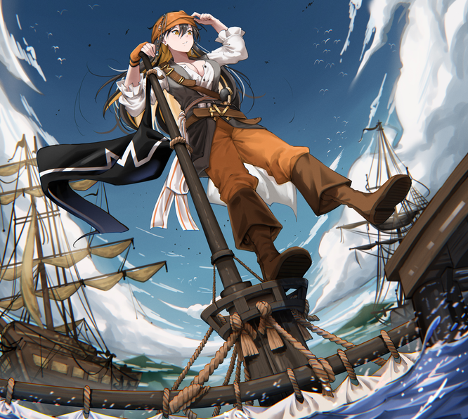 Monero-chan sinking ship
