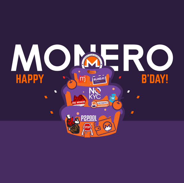 Happy Birthday Monero